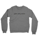 New Orleans Friends Midweight French Terry Crewneck Sweatshirt-Allegiant Goods Co. Vintage Sports Apparel