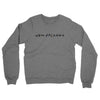 New Orleans Friends Midweight French Terry Crewneck Sweatshirt-Graphite Heather-Allegiant Goods Co. Vintage Sports Apparel