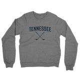 Tennessee Golf Midweight French Terry Crewneck Sweatshirt-Graphite Heather-Allegiant Goods Co. Vintage Sports Apparel