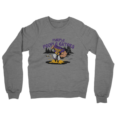 Purple People Eaters Midweight French Terry Crewneck Sweatshirt-Allegiant Goods Co. Vintage Sports Apparel