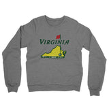 Virginia Golf Midweight French Terry Crewneck Sweatshirt-Allegiant Goods Co. Vintage Sports Apparel