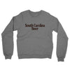 South Carolina Beer Midweight French Terry Crewneck Sweatshirt-Graphite Heather-Allegiant Goods Co. Vintage Sports Apparel