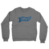 Tampa Bay Pennant Midweight French Terry Crewneck Sweatshirt-Graphite Heather-Allegiant Goods Co. Vintage Sports Apparel