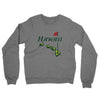 Hawaii Golf Midweight French Terry Crewneck Sweatshirt-Graphite Heather-Allegiant Goods Co. Vintage Sports Apparel