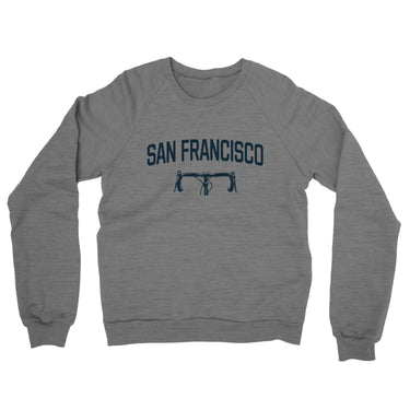 San Francisco Cycling in Graphite Heather Color