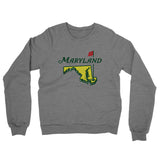 Maryland Golf Midweight French Terry Crewneck Sweatshirt-Allegiant Goods Co. Vintage Sports Apparel