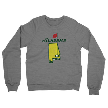 Alabama Golf Midweight French Terry Crewneck Sweatshirt-Allegiant Goods Co. Vintage Sports Apparel