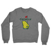 Georgia Golf Midweight French Terry Crewneck Sweatshirt-Graphite Heather-Allegiant Goods Co. Vintage Sports Apparel