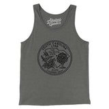 South Carolina State Quarter Men/Unisex Tank Top-Allegiant Goods Co. Vintage Sports Apparel