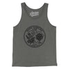 South Carolina State Quarter Men/Unisex Tank Top-Grey TriBlend-Allegiant Goods Co. Vintage Sports Apparel