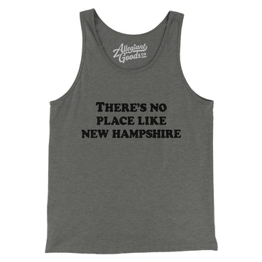 There's No Place Like New Hampshire Men/Unisex Tank Top-Allegiant Goods Co. Vintage Sports Apparel