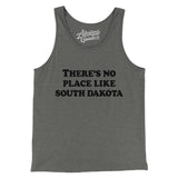 There's No Place Like South Dakota Men/Unisex Tank Top-Grey TriBlend-Allegiant Goods Co. Vintage Sports Apparel