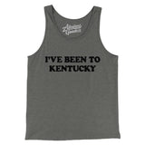 I've Been To Kentucky Men/Unisex Tank Top-Grey TriBlend-Allegiant Goods Co. Vintage Sports Apparel