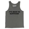 I've Been To Kentucky Men/Unisex Tank Top-Grey TriBlend-Allegiant Goods Co. Vintage Sports Apparel