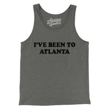 I've Been To Atlanta Men/Unisex Tank Top-Allegiant Goods Co. Vintage Sports Apparel