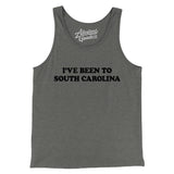 I've Been To South Carolina Men/Unisex Tank Top-Allegiant Goods Co. Vintage Sports Apparel