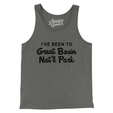 I've Been To Great Basin National Park Men/Unisex Tank Top-Allegiant Goods Co. Vintage Sports Apparel
