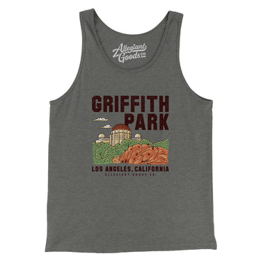 Griffith Park Men/Unisex Tank Top-Allegiant Goods Co. Vintage Sports Apparel