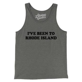 I've Been To Rhode Island Men/Unisex Tank Top-Allegiant Goods Co. Vintage Sports Apparel