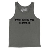 I've Been To Hawaii Men/Unisex Tank Top-Grey TriBlend-Allegiant Goods Co. Vintage Sports Apparel