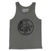 Alaska State Quarter Men/Unisex Tank Top-Grey TriBlend-Allegiant Goods Co. Vintage Sports Apparel