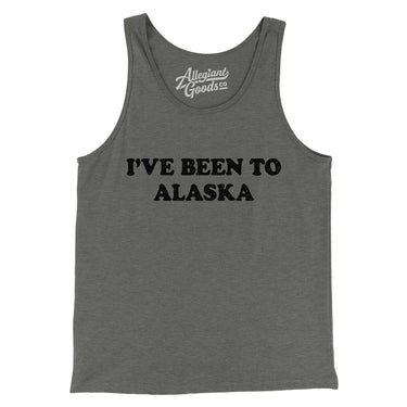 I've Been To Alaska Men/Unisex Tank Top-Allegiant Goods Co. Vintage Sports Apparel