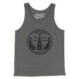 Maryland State Quarter Men/Unisex Tank Top-Allegiant Goods Co. Vintage Sports Apparel