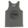 Washington State Quarter Men/Unisex Tank Top-Grey TriBlend-Allegiant Goods Co. Vintage Sports Apparel