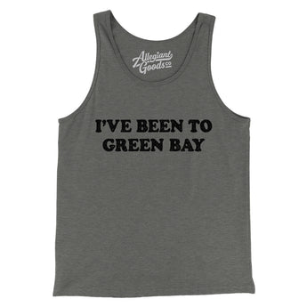 I've Been To Green Bay Men/Unisex Tank Top-Allegiant Goods Co. Vintage Sports Apparel