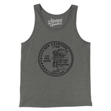 New Hampshire State Quarter Men/Unisex Tank Top-Allegiant Goods Co. Vintage Sports Apparel