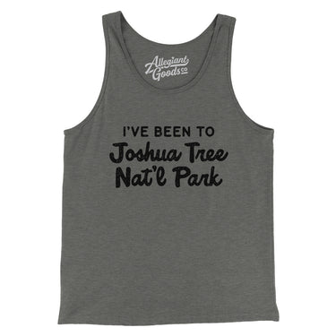 I've Been To Joshua Tree National Park Men/Unisex Tank Top-Allegiant Goods Co. Vintage Sports Apparel
