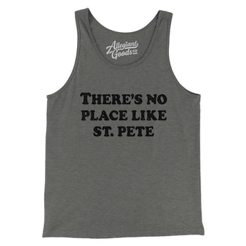There's No Place Like St. Pete Men/Unisex Tank Top-Allegiant Goods Co. Vintage Sports Apparel
