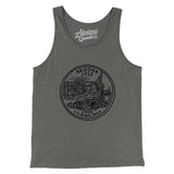 Arizona State Quarter Men/Unisex Tank Top-Grey TriBlend-Allegiant Goods Co. Vintage Sports Apparel