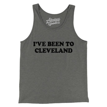I've Been To Cleveland Men/Unisex Tank Top-Allegiant Goods Co. Vintage Sports Apparel