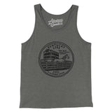 Kentucky State Quarter Men/Unisex Tank Top-Allegiant Goods Co. Vintage Sports Apparel