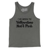 I've Been To Yellowstone National Park Men/Unisex Tank Top-Grey TriBlend-Allegiant Goods Co. Vintage Sports Apparel