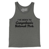 I've Been To Canyonlands National Park Men/Unisex Tank Top-Allegiant Goods Co. Vintage Sports Apparel