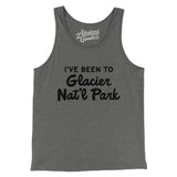I've Been To Glacier National Park Men/Unisex Tank Top-Allegiant Goods Co. Vintage Sports Apparel
