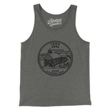 Iowa State Quarter Men/Unisex Tank Top-Allegiant Goods Co. Vintage Sports Apparel