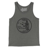 Hawaii State Quarter Men/Unisex Tank Top-Allegiant Goods Co. Vintage Sports Apparel