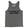I've Been To New York Men/Unisex Tank Top-Grey TriBlend-Allegiant Goods Co. Vintage Sports Apparel