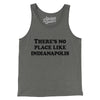 There's No Place Like Indianapolis Men/Unisex Tank Top-Grey TriBlend-Allegiant Goods Co. Vintage Sports Apparel