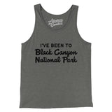 I've Been To Black Canyon National Park Men/Unisex Tank Top-Allegiant Goods Co. Vintage Sports Apparel