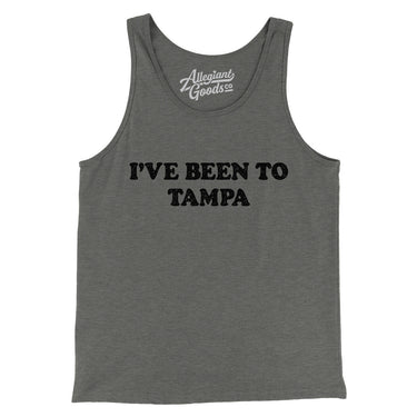 I've Been To Tampa Men/Unisex Tank Top-Allegiant Goods Co. Vintage Sports Apparel