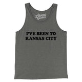 I've Been To Kansas City Men/Unisex Tank Top-Allegiant Goods Co. Vintage Sports Apparel
