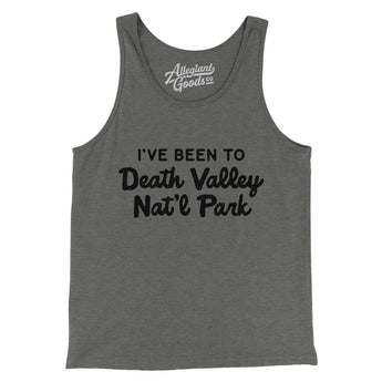 I've Been To Death Valley National Park Men/Unisex Tank Top-Allegiant Goods Co. Vintage Sports Apparel