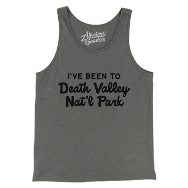 I've Been To Death Valley National Park Men/Unisex Tank Top-Allegiant Goods Co. Vintage Sports Apparel
