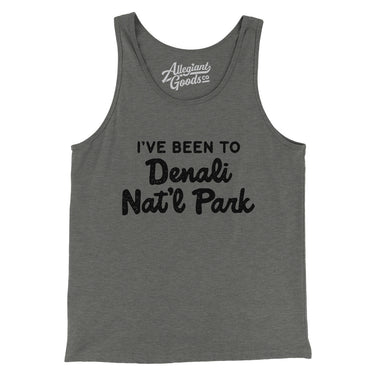 I've Been To Denali National Park Men/Unisex Tank Top-Allegiant Goods Co. Vintage Sports Apparel