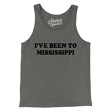 I've Been To Mississippi Men/Unisex Tank Top-Allegiant Goods Co. Vintage Sports Apparel