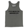 I've Been To Brooklyn Men/Unisex Tank Top-Grey TriBlend-Allegiant Goods Co. Vintage Sports Apparel